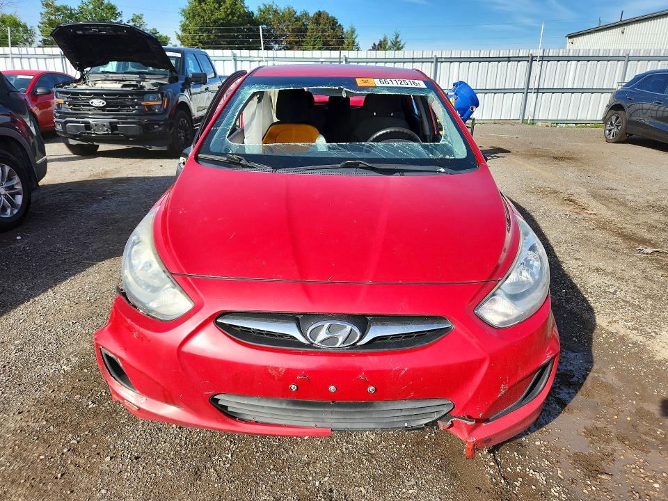 Aukcja sprzedaży 2012 Hyundai Accent, vin: KMHCT5AEXCU008367, numer aukcji: 66112516