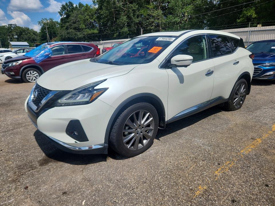 2021 Nissan Murano მანქანა იყიდება აუქციონზე, vin: 5N1AZ2BJ1MC102936, აუქციონის ნომერი: 67969286