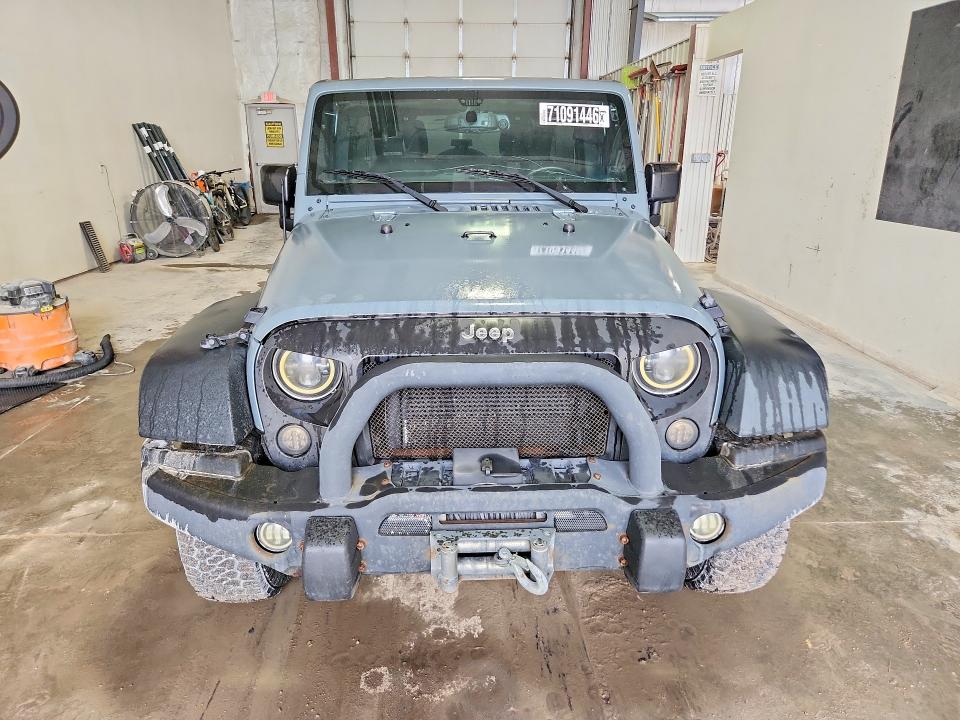 71091446 :رقم المزاد ، 1C4BJWDG0FL642063 vin ، 2015 Jeep Wrangler Unlimited مزاد بيع
