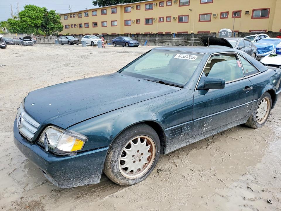 1995 Mercedes-benz Sl მანქანა იყიდება აუქციონზე, vin: WDBFA67E9SF107252, აუქციონის ნომერი: 67501286
