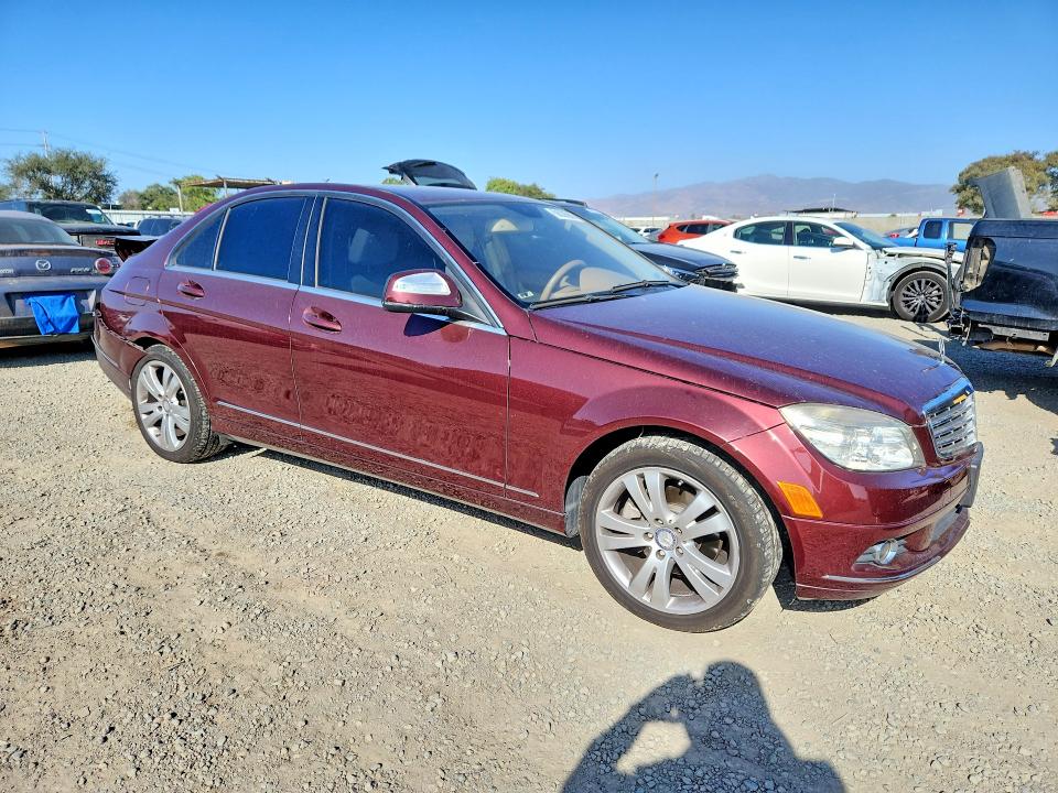 2008 Mercedes-benz C მანქანა იყიდება აუქციონზე, vin: WDDGF54X28F088601, აუქციონის ნომერი: 69030966