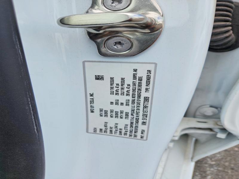 Aukcja sprzedaży 2024 Tesla Model 3, vin: 5YJ3E1ET7RF773909, numer aukcji: 68752256