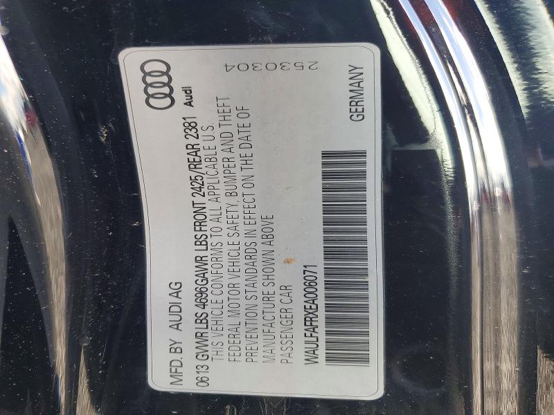 Продажа на аукционе авто 2014 Audi A5, vin: WAULFAFRXEA006071, номер лота: 70349266