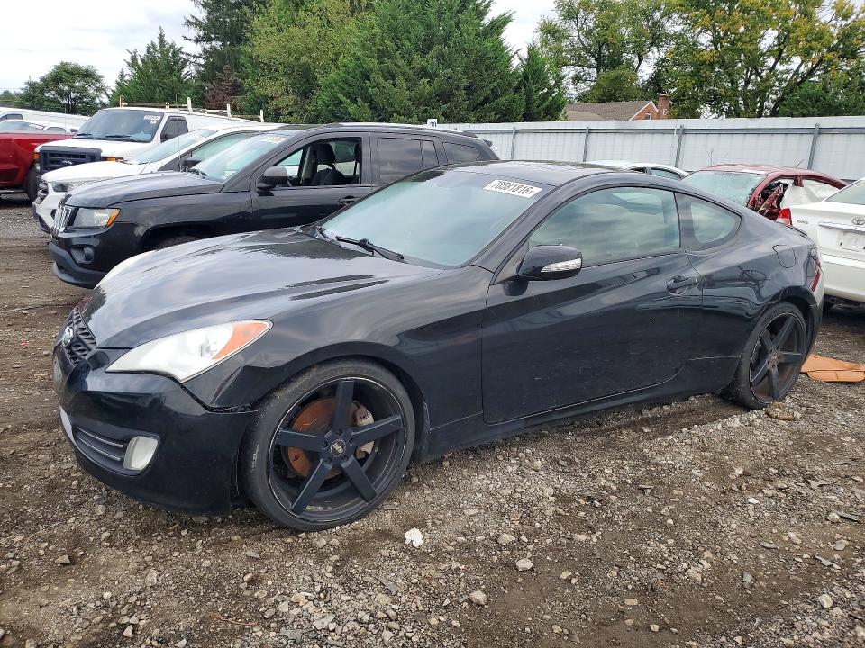 2011 Hyundai Genesis Coupe მანქანა იყიდება აუქციონზე, vin: KMHHU6KH9BU061044, აუქციონის ნომერი: 70581816