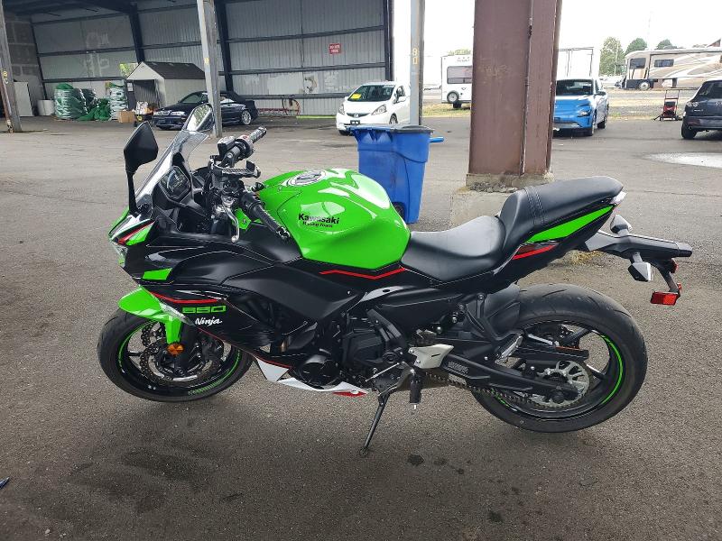 Aukcja sprzedaży 2022 Kawasaki Ex650, vin: ML5EXEN15NDA66265, numer aukcji: 67673856