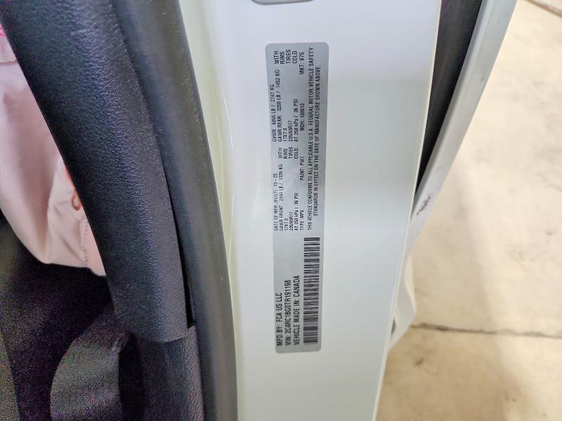 70601646 :رقم المزاد ، 2C4RC1BG0TR191198 vin ، 2026 Chrysler Pacifica مزاد بيع