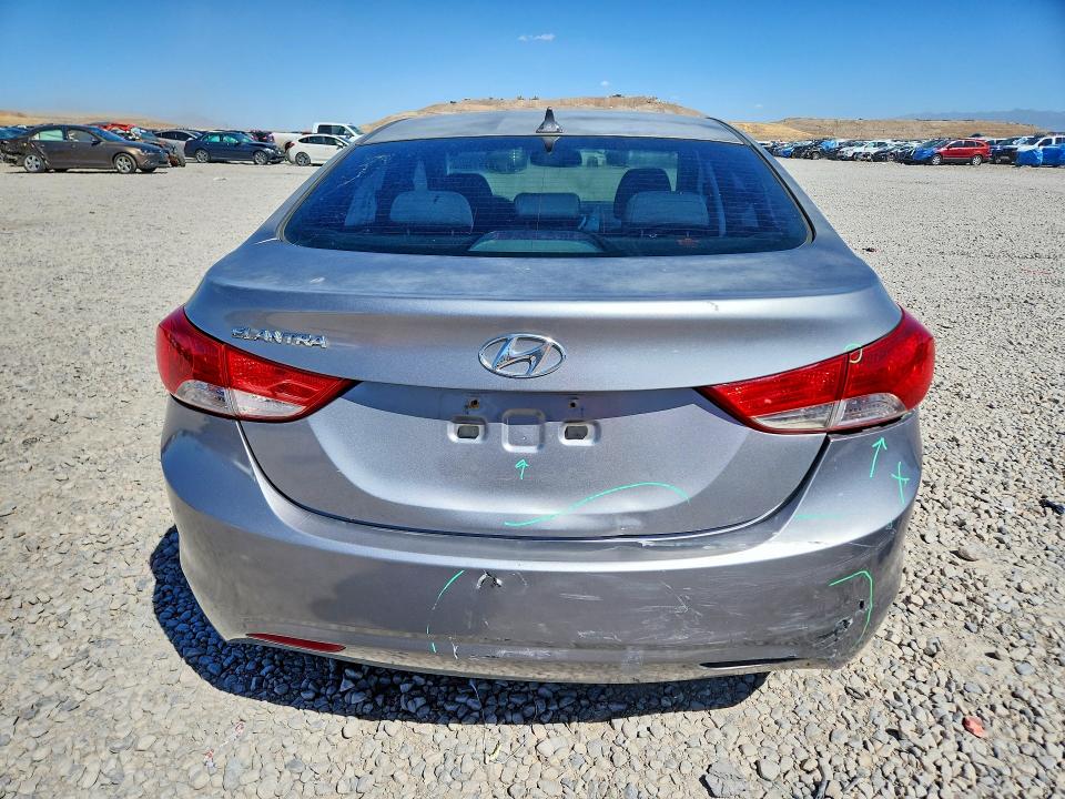 2012 Hyundai Elantra მანქანა იყიდება აუქციონზე, vin: KMHDH4AE9CU183872, აუქციონის ნომერი: 67872606