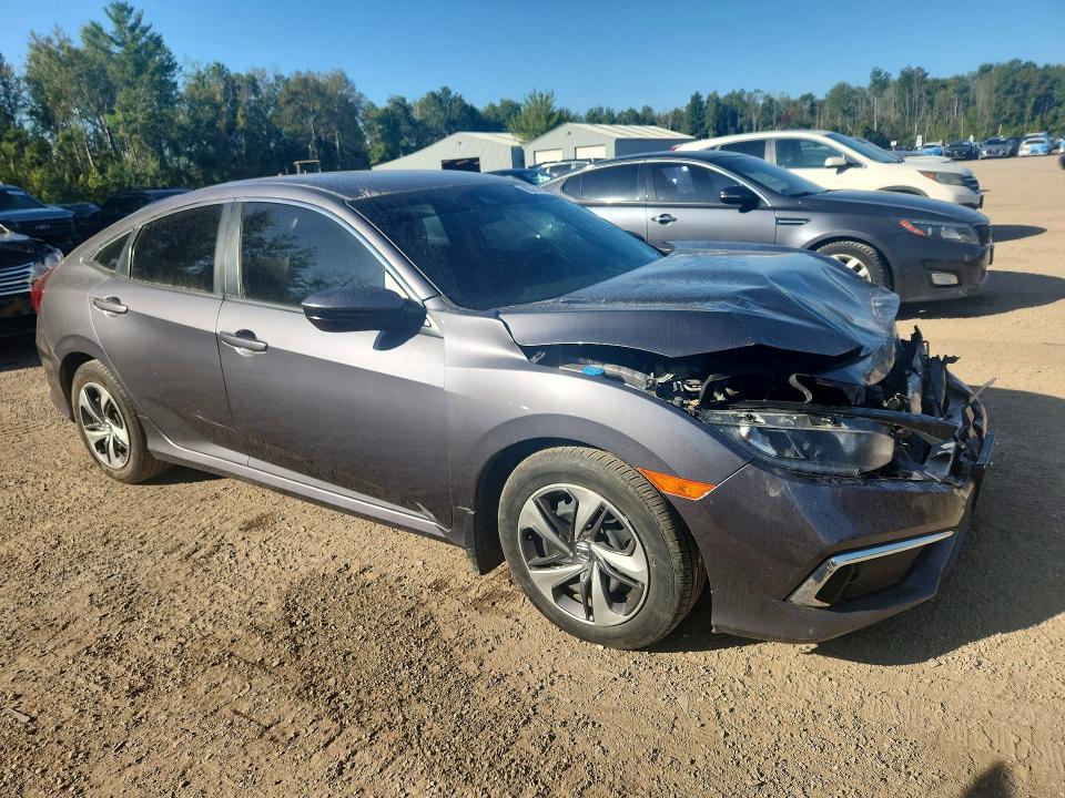 Продаж на аукціоні авто 2020 Honda Civic, vin: 2HGFC2F5XLH007510, номер лоту: 66791986