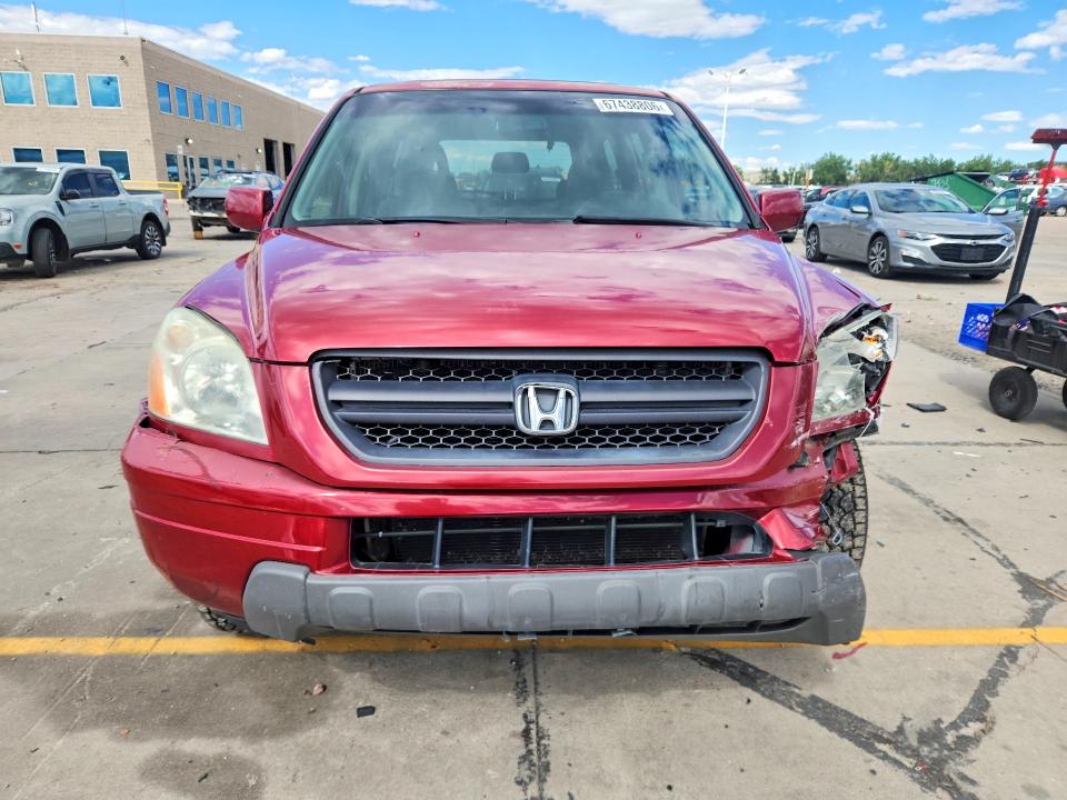 2003 Honda Pilot მანქანა იყიდება აუქციონზე, vin: 2HKYF18443H543213, აუქციონის ნომერი: 67438806