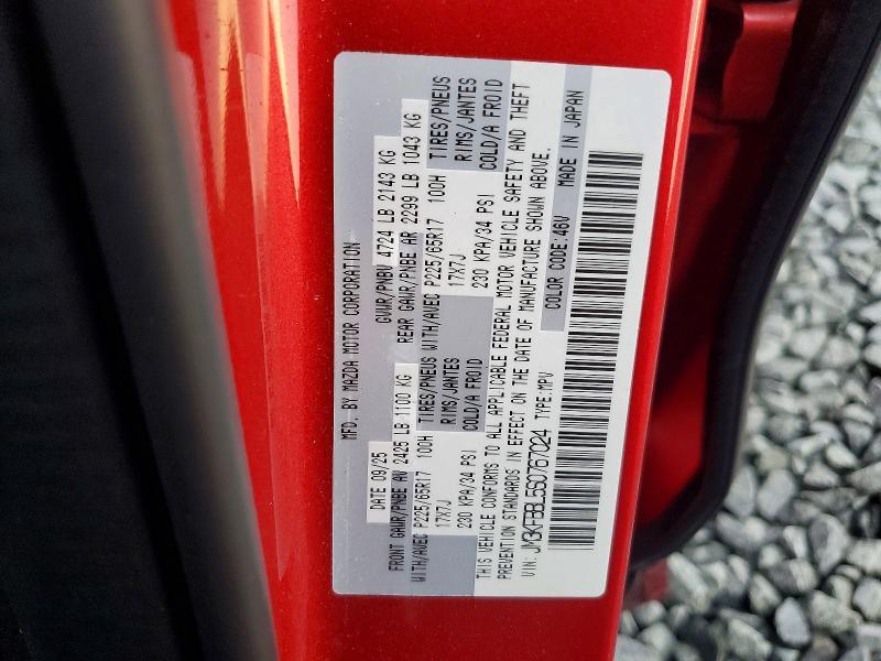 Aukcja sprzedaży 2025 Mazda Cx-5, vin: JM3KFBBL5S0767024, numer aukcji: 67426626