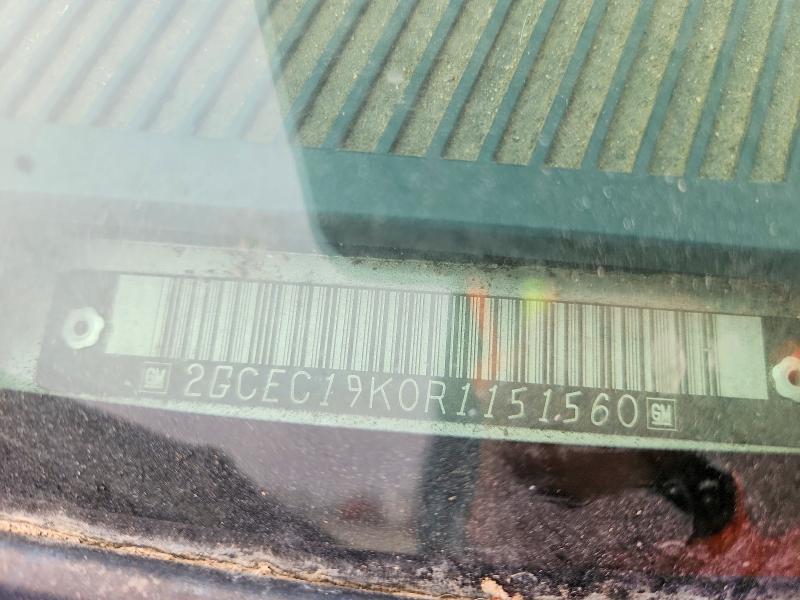 70018276 :رقم المزاد ، 2GCEC19K0R1151560 vin ، 1994 Chevrolet Gmt-400 مزاد بيع