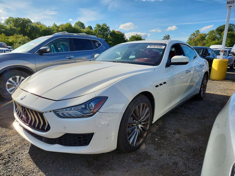 70191446 :رقم المزاد ، ZAM57YTAXK1313327 vin ، 2019 Maserati Ghibli مزاد بيع