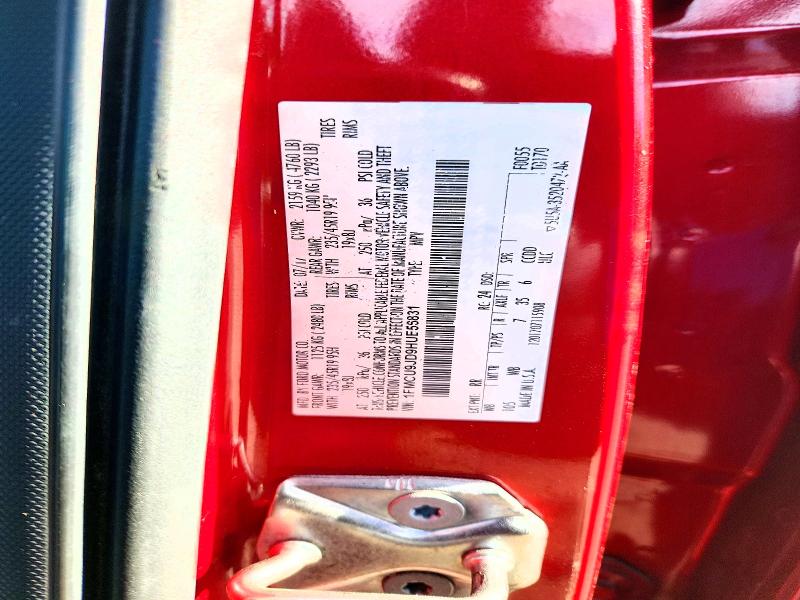 2017 Ford Escape მანქანა იყიდება აუქციონზე, vin: 1FMCU9JD9HUE56831, აუქციონის ნომერი: 68327476