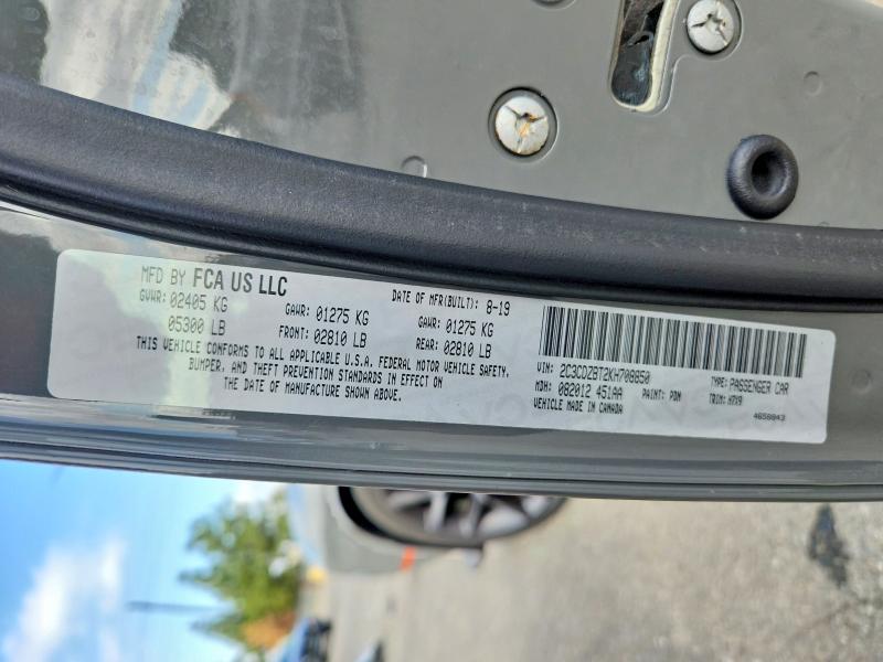 69183566 :رقم المزاد ، 2C3CDZBT2KH708850 vin ، 2019 Dodge Challenger مزاد بيع