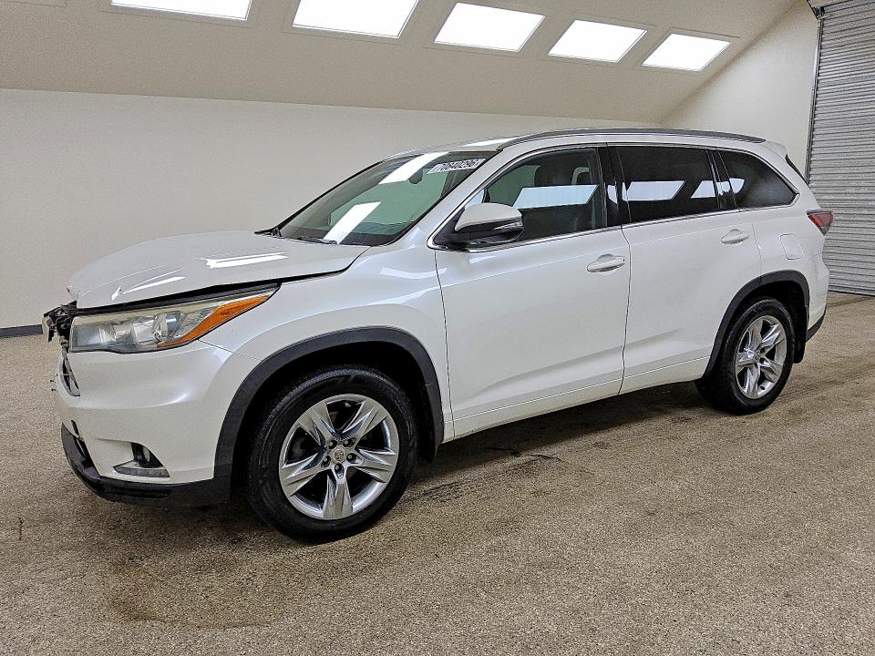 Продаж на аукціоні авто 2015 Toyota Highlander, vin: 5TDDKRFHXFS162379, номер лоту: 70840296