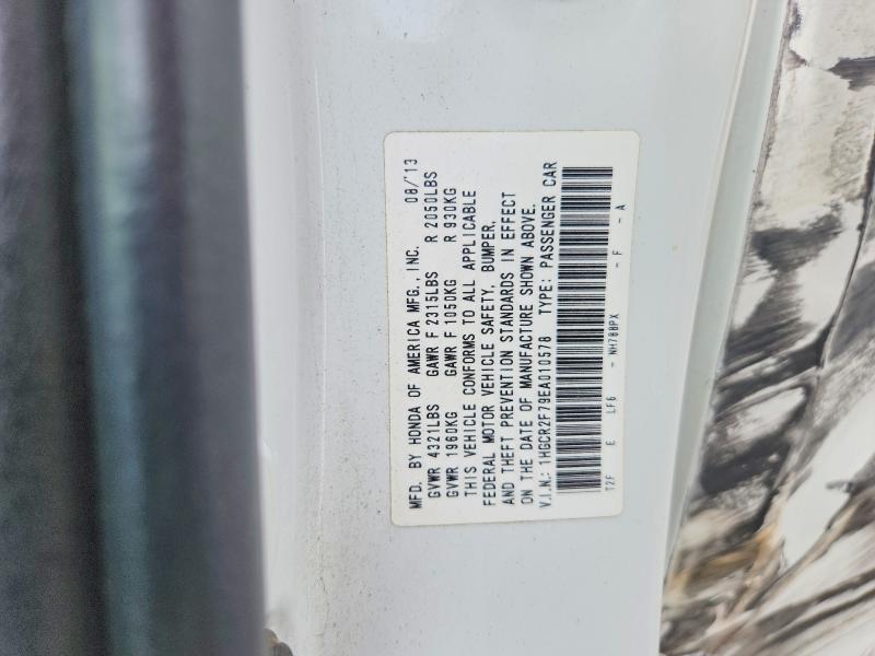 Продаж на аукціоні авто 2014 Honda Accord, vin: 1HGCR2F79EA010578, номер лоту: 67816156