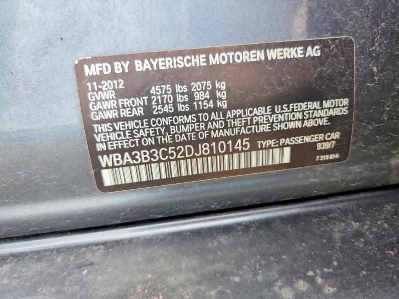 67914636 :رقم المزاد ، WBA3B3C52DJ810145 vin ، 2013 Bmw 328 مزاد بيع