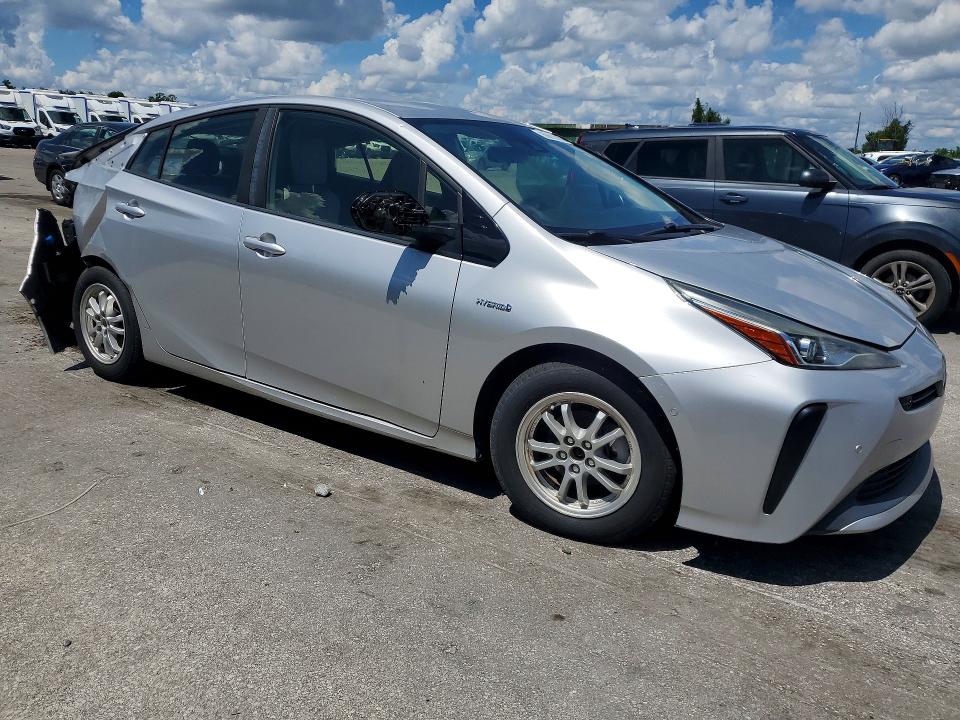 68610016 :رقم المزاد ، JTDKARFU3K3078228 vin ، 2019 Toyota Prius مزاد بيع