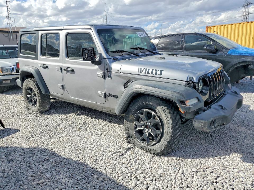 Auction sale of the 2020 Jeep Wrangler Unlimited, vin: 1C4HJXDG3LW169270, lot number: 69161926