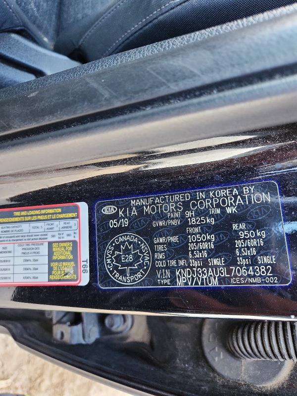 68969896 :رقم المزاد ، KNDJ33AU3L7064382 vin ، 2020 Kia Soul مزاد بيع