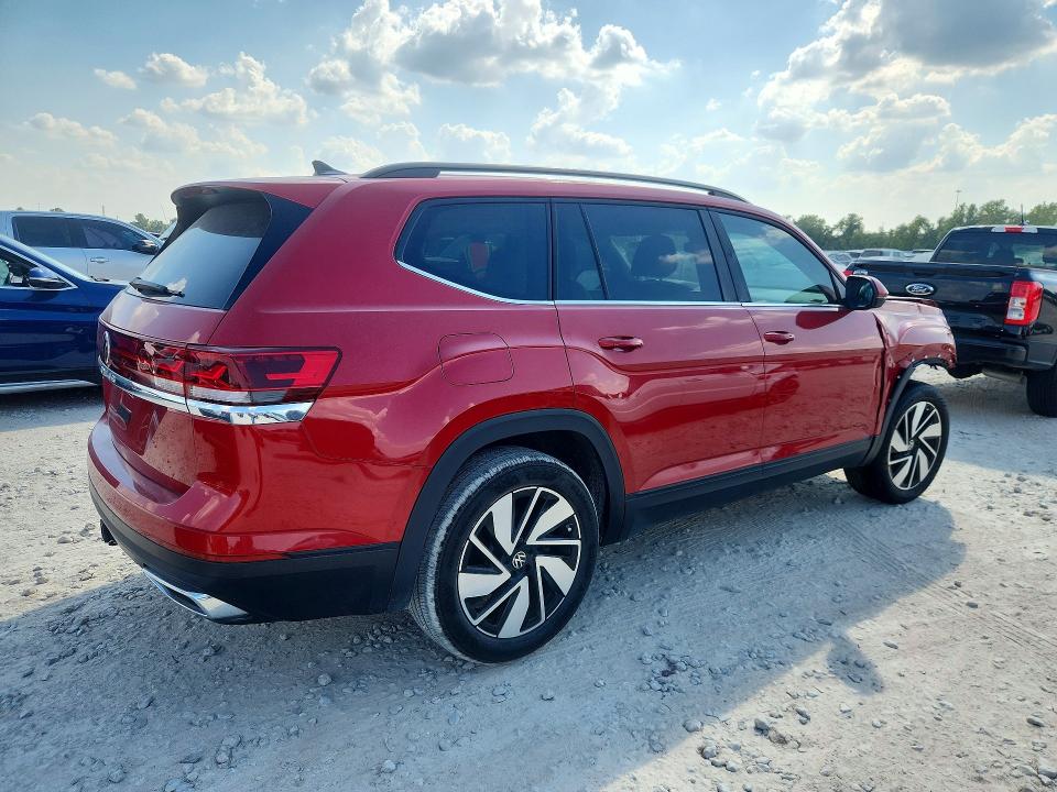 70224796 :رقم المزاد ، 1V2WR2CA1SC542420 vin ، 2025 Volkswagen Atlas مزاد بيع