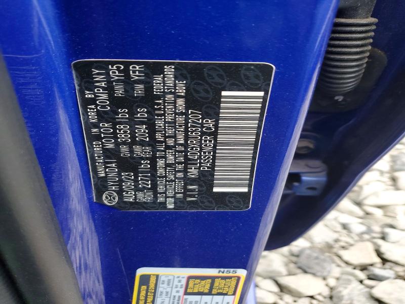 2024 Hyundai Elantra მანქანა იყიდება აუქციონზე, vin: KMHLL4DGXRU637207, აუქციონის ნომერი: 69778966