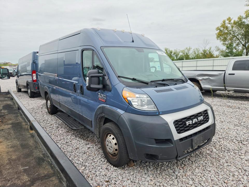 2021 Ram Promaster 3500 მანქანა იყიდება აუქციონზე, vin: 3C6FRVJG4ME503012, აუქციონის ნომერი: 69907736