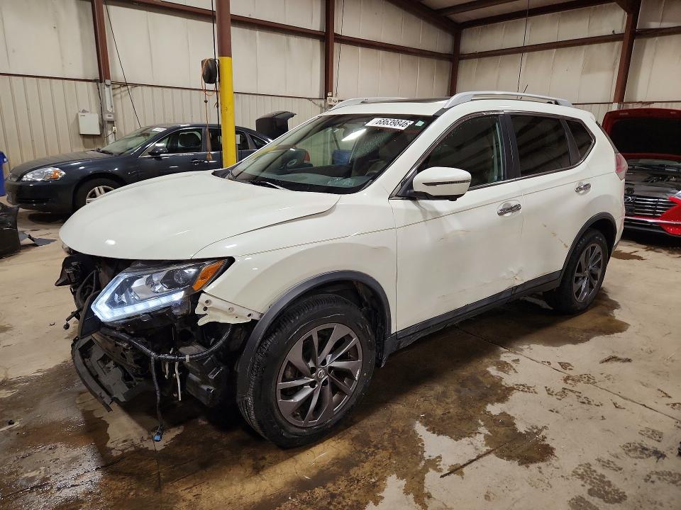 Продаж на аукціоні авто 2016 Nissan Rogue, vin: 5N1AT2MV4GC915564, номер лоту: 68639846