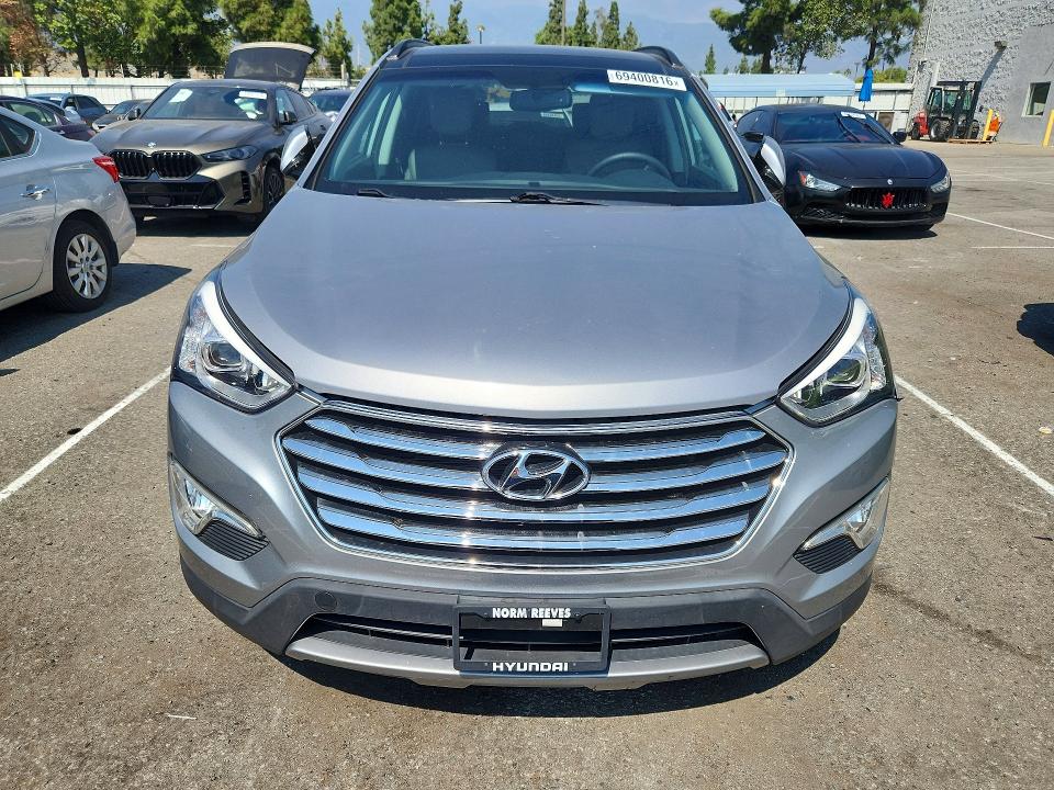 2015 Hyundai Santa Fe მანქანა იყიდება აუქციონზე, vin: KM8SR4HF0FU127830, აუქციონის ნომერი: 69400816