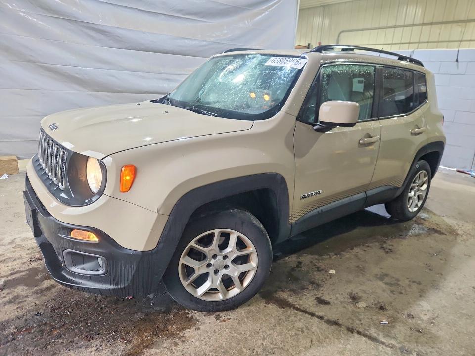 2015 Jeep Renegade მანქანა იყიდება აუქციონზე, vin: ZACCJBBTXFPB37186, აუქციონის ნომერი: 66805966