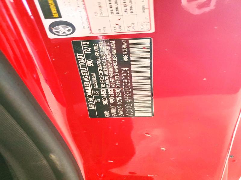 69852846 :رقم المزاد ، WDDGJ4HB7EG280304 vin ، 2014 Mercedes-benz C مزاد بيع