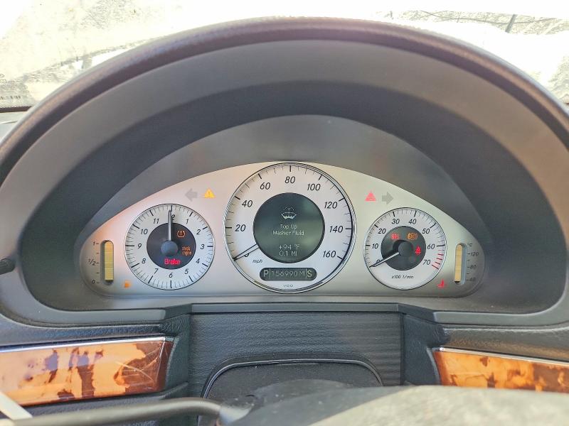 2009 Mercedes-benz E მანქანა იყიდება აუქციონზე, vin: WDBUF56X99B390095, აუქციონის ნომერი: 67675776