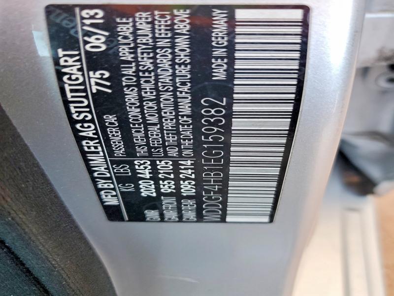 Aukcja sprzedaży 2014 Mercedes-benz C, vin: WDDGF4HB1EG159382, numer aukcji: 69038336