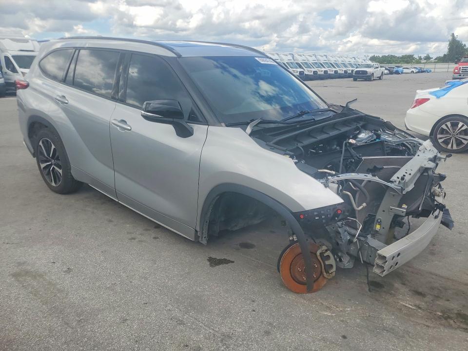 Продаж на аукціоні авто 2022 Toyota Highlander, vin: 5TDLZRAH5NS116908, номер лоту: 69694746