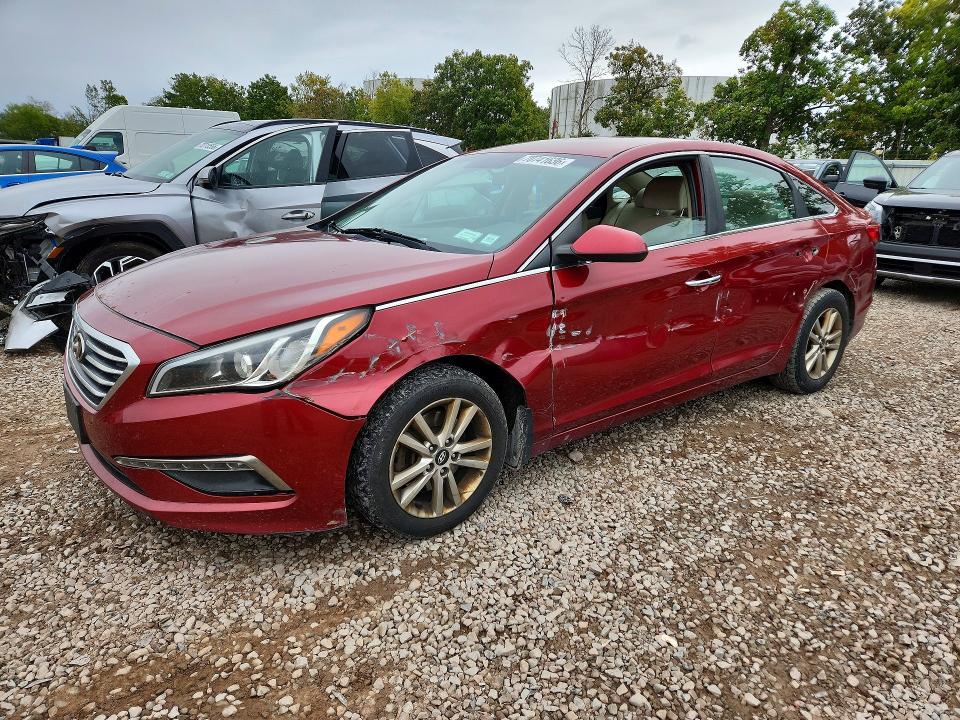 2015 Hyundai Sonata მანქანა იყიდება აუქციონზე, vin: 5NPE24AF6FH231085, აუქციონის ნომერი: 70741636