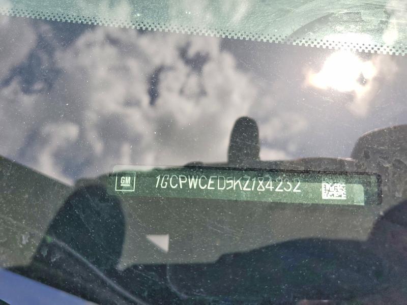 Продажа на аукционе авто 2019 Chevrolet Silverado, vin: 1GCPWCED5KZ184232, номер лота: 68784856