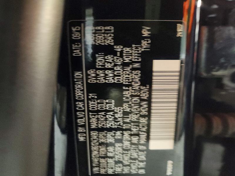 70597866 :رقم المزاد ، YV4612NK8G1243490 vin ، 2016 Volvo Xc70 مزاد بيع