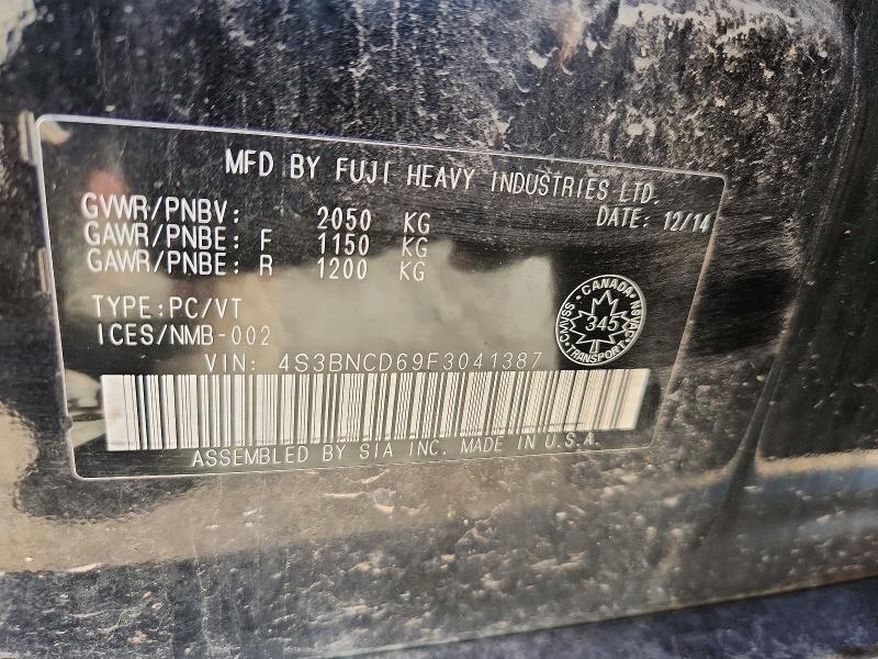 Продажа на аукционе авто 2015 Subaru Legacy, vin: 4S3BNCD69F3041387, номер лота: 68660056