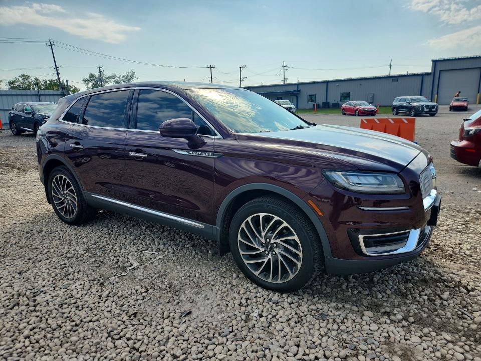Продажа на аукционе авто 2019 Lincoln Nautilus, vin: 2LMPJ8LP4KBL37355, номер лота: 67447066