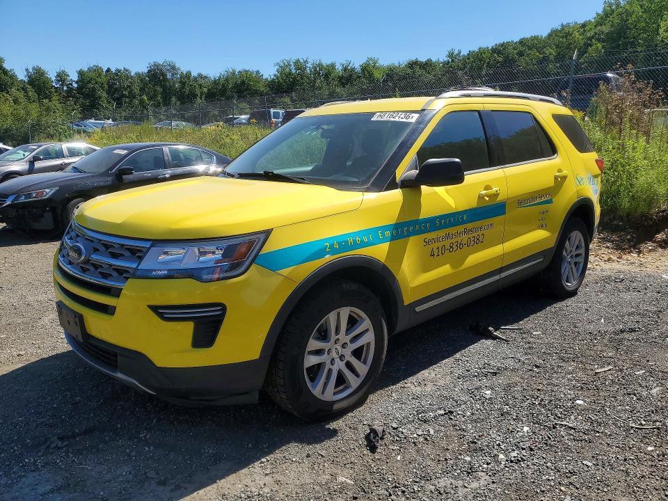 68162136 :رقم المزاد ، 1FM5K8D88JGA51135 vin ، 2018 Ford Explorer مزاد بيع