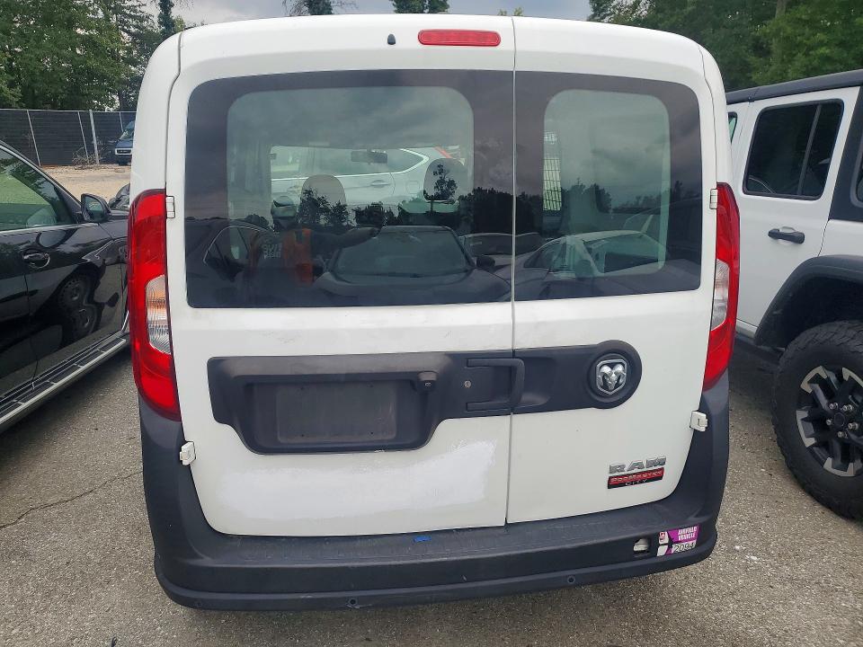 67861356 :رقم المزاد ، ZFBHRFABXL6P55236 vin ، 2020 Ram Promaster City مزاد بيع