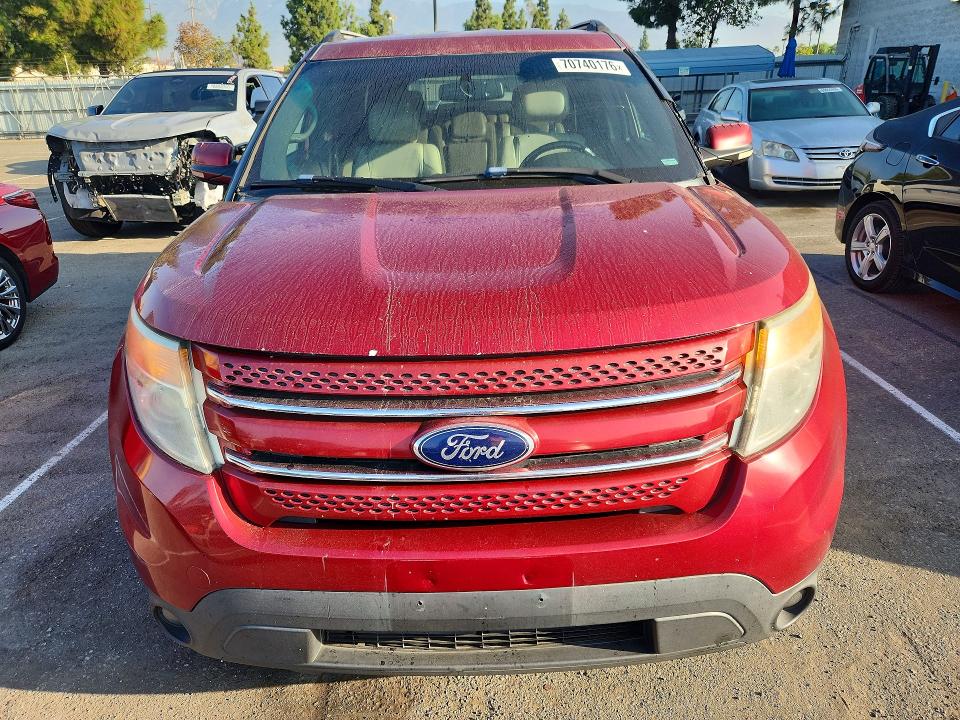 70740176 :رقم المزاد ، 1FM5K7F82DGA99189 vin ، 2013 Ford Explorer مزاد بيع