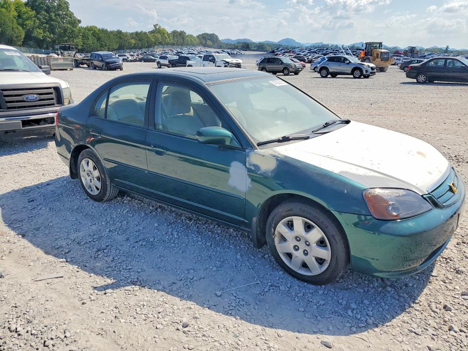 2002 Honda Civic მანქანა იყიდება აუქციონზე, vin: 2HGES26752H511171, აუქციონის ნომერი: 67622666