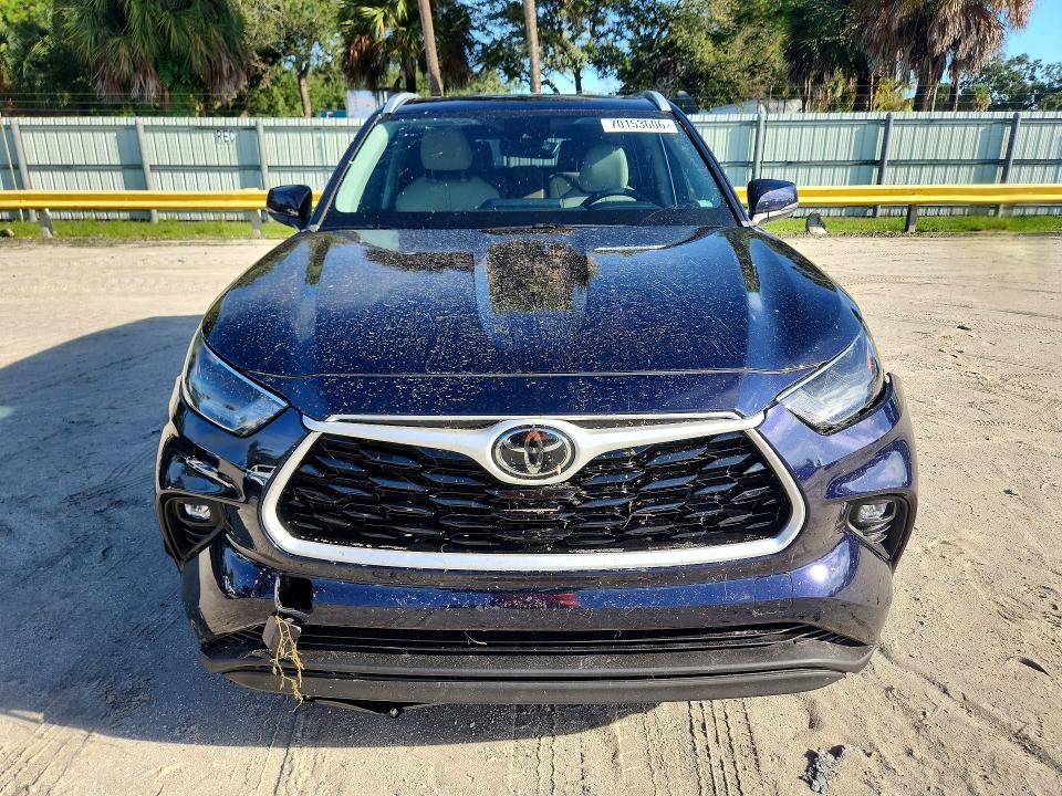 2023 Toyota Highlander მანქანა იყიდება აუქციონზე, vin: 5TDKDRAH7PS004561, აუქციონის ნომერი: 70153606