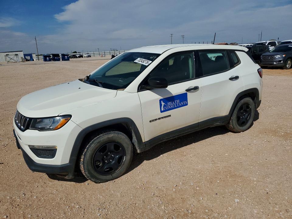 70349276 :رقم المزاد ، 3C4NJCAB7HT661026 vin ، 2017 Jeep Compass مزاد بيع
