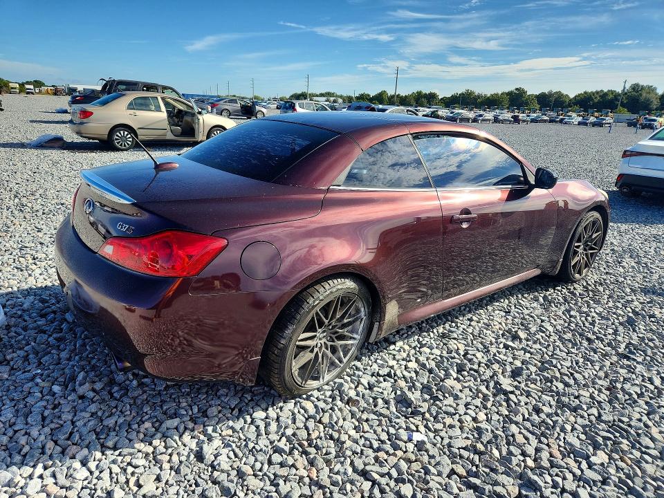 70159396 :رقم المزاد ، JNKCV66E59M722766 vin ، 2009 Infiniti G37 Convertible مزاد بيع
