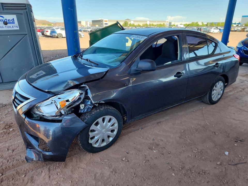 2015 Nissan Versa მანქანა იყიდება აუქციონზე, vin: 3N1CN7AP4FL872960, აუქციონის ნომერი: 67750456