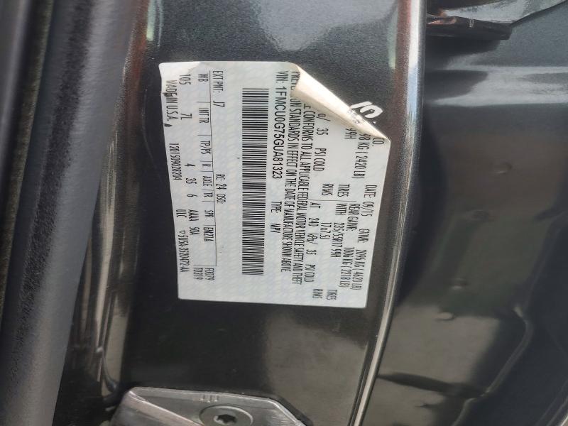Продажа на аукционе авто 2016 Ford Escape, vin: 1FMCU0G75GUA81323, номер лота: 68563986