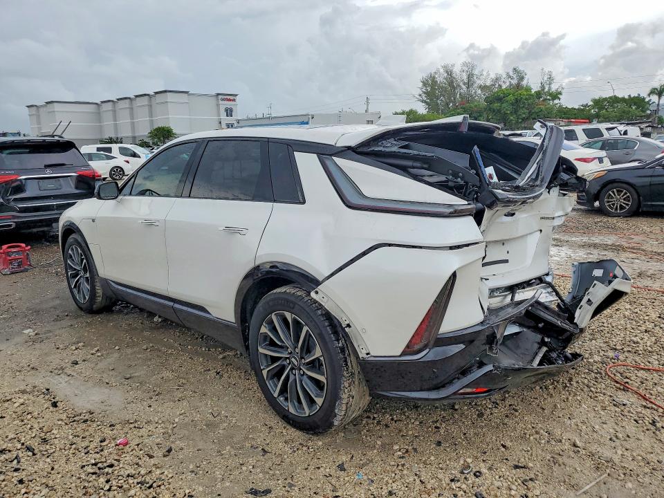 66345876 :رقم المزاد ، 1GYKPURL7SZ308168 vin ، 2025 Cadillac Lyriq مزاد بيع