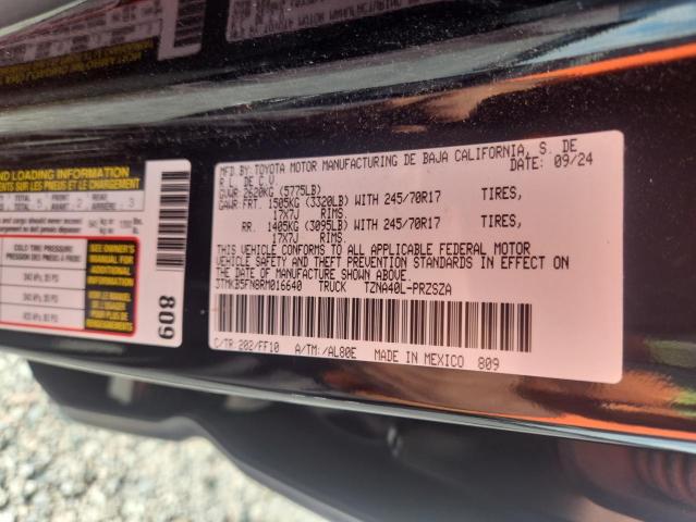 67751086 :رقم المزاد ، 3TMKB5FN8RM016640 vin ، 2024 Toyota Tacoma مزاد بيع